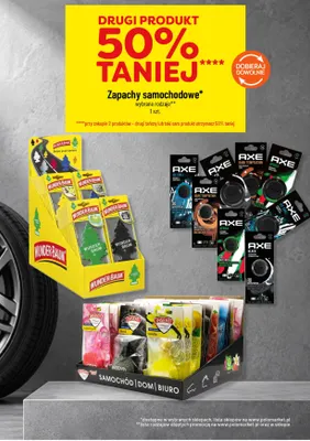 Zapachy samochodowe promocja w POLOmarket