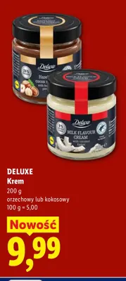 Krem orzechowy Deluxe promocja w Lidl