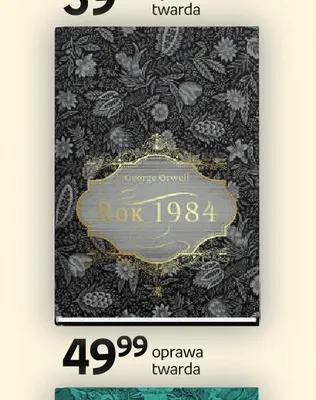 Książka Rok 1984 George Orwell oprawa twarda W.A.B. promocja w Empik