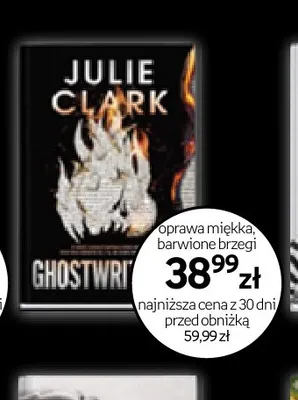 Książka Ghostwriter Julie Clark promocja w Empik