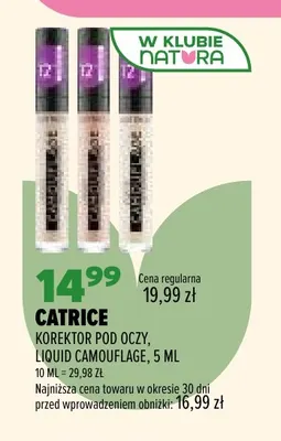 Korektor pod oczy Liquid Camouflage Catrice promocja w Drogerie Natura