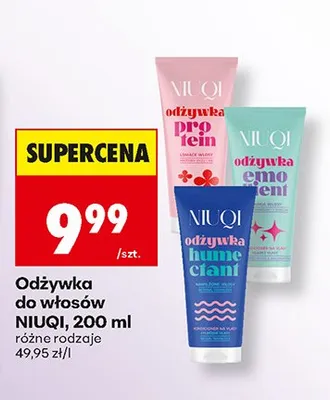 Odżywka do włosów NIUQI Protein promocja w Biedronka