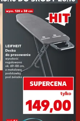 Deska do prasowania Leifheit promocja w Kaufland