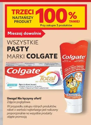 Pasta do zębów dla dzieci Colgate 2-6 promocja w Kaufland
