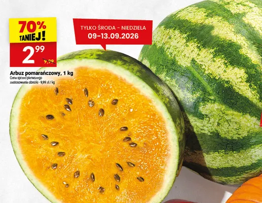 Arbuz pomarańczowy promocja w Twój Market
