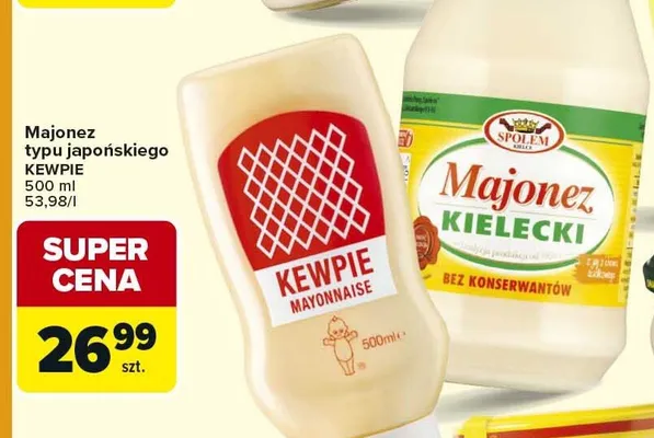 Majonez typu japońskiego promocja w Carrefour Market