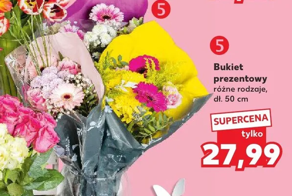 Bukiet prezentowy promocja w Kaufland