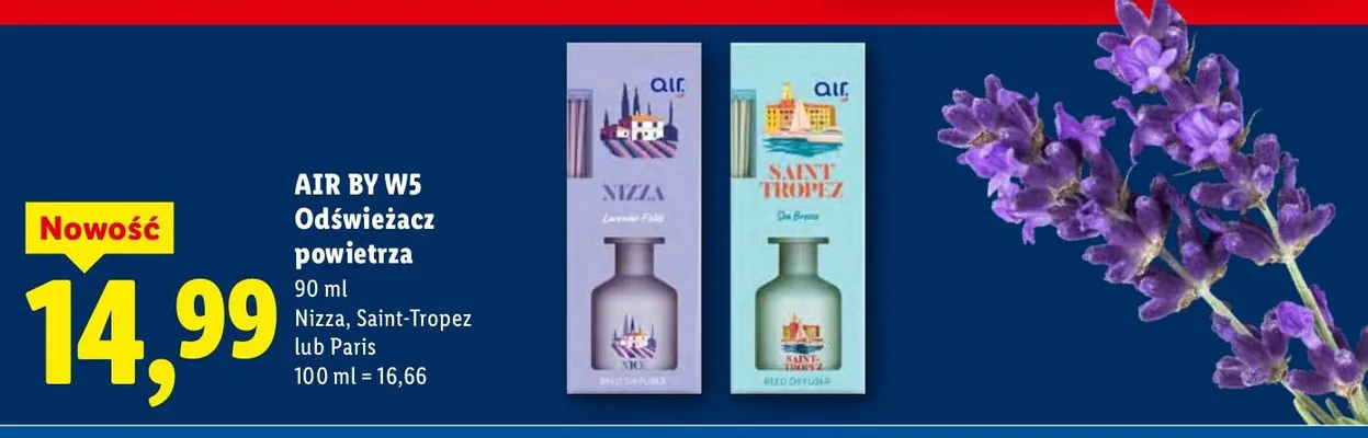 Odświeżacz powietrza Saint-Tropez  promocja w Lidl