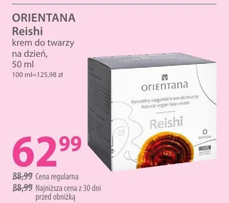 Krem do twarzy na dzień Reishi promocja w Hebe