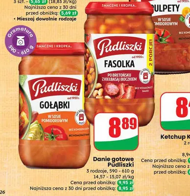 Danie gotowe Gołąbki promocja w Dino