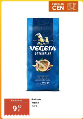 Przyprawa Vegeta Oryginalna promocja w Biedronka