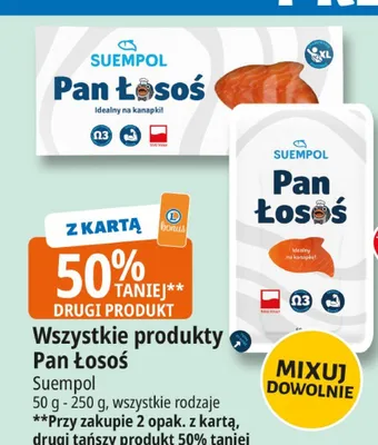 Łosoś wędzony Suempol Pan Łosoś promocja w Leclerc