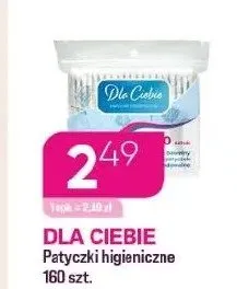 Patyczki higieniczne Dla Ciebie promocja w Drogerie Koliber