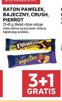 Baton Pawełek E.Wedel promocja w Stokrotka