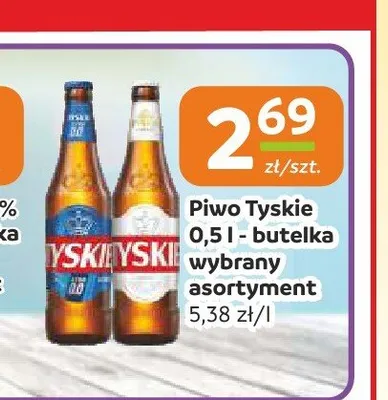 Piwo Tyskie promocja w Społem Częstochowa