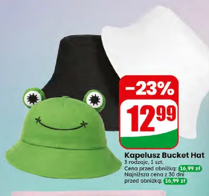 Kapelusz Bucket Hat promocja w Dino