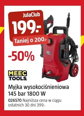 Myjka wysokociśnieniowa MEEC TOOLS promocja w Jula