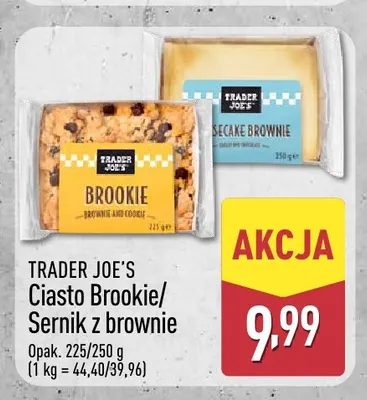 Ciasto Brookie Trader Joe's promocja w Aldi