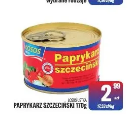 Paprykarz szczeciński Łosoś Ustka promocja w Tomi Markt