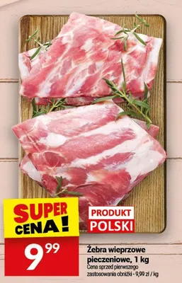 Żebra wieprzowe pieczenione promocja w Twój Market