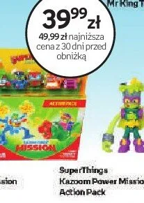 Zabawka SuperThings Kazoom Power Mission Action Pack promocja w Empik