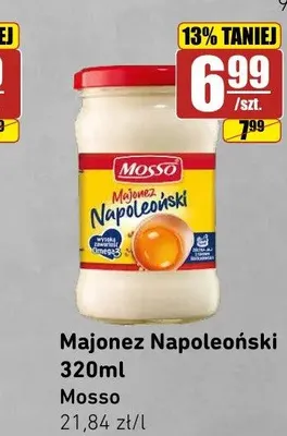 Majonez Napoleoński Mosso promocja w API Market