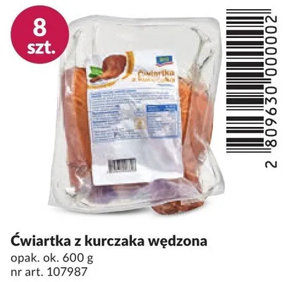 Ćwiartka z kurczaka wędzona promocja w Makro