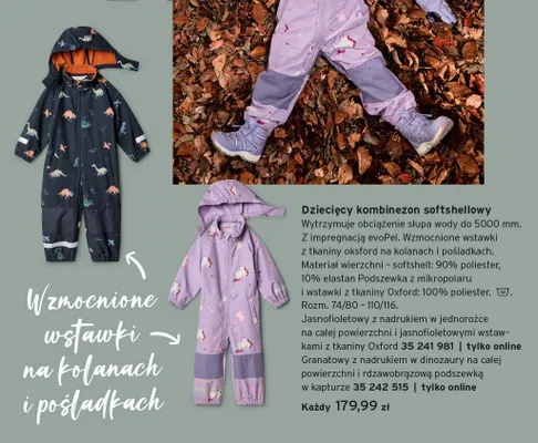 Dziecięcy kombinezon softshellowy Tchibo promocja w Tchibo