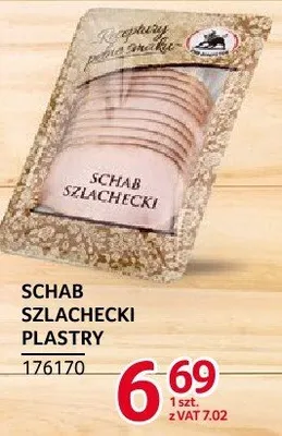 Schab szlachecki plastry ŻMB Białystok 100 g promocja w Selgros