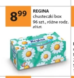 Chusteczki higieniczne box Regina promocja w Drogerie Laboo