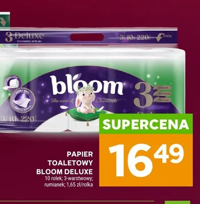 Papier toaletowy Bloom Deluxe rumianek promocja w Stokrotka