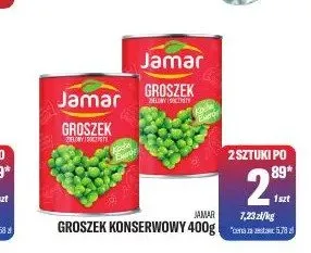 Groszek konserwowy Jamar promocja w Tomi Markt