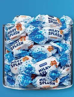 Cukierki Milky Splash promocja w Biedronka