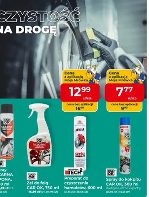 Spray do kokpitu dostępne różne zapachy promocja w PSB Mrówka