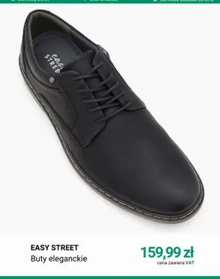 Buty eleganckie Easy Street promocja w Deichmann