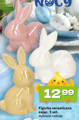 Figurka ceramiczna zając, wybrane rodzaje promocja w Twój Market