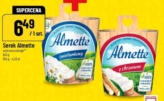 Serek Almette promocja w POLOmarket