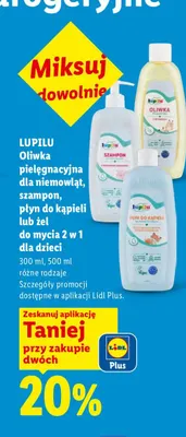 Płyn do kąpieli Lupilu promocja w Lidl