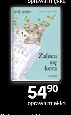 Książka Zaleca się kota oprawa miękka promocja w Empik