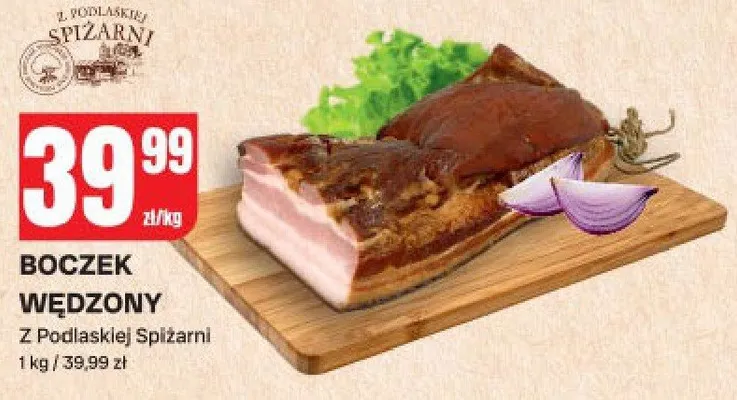 Boczek wędzony promocja w Chorten