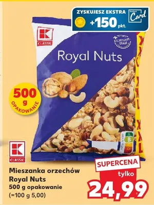 Mieszanka orzechów Royal Nuts promocja w Kaufland