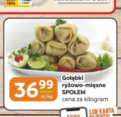 Gołąbki ryżowo-mięsne Społem promocja w Społem Częstochowa