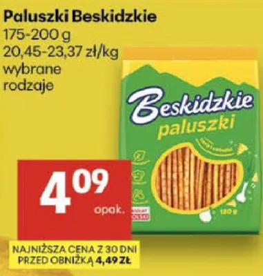 Paluszki Beskidzkie promocja w Delikatesy Centrum