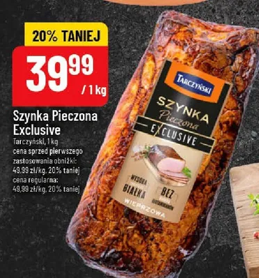 Szynka Pieczona Exclusive promocja w POLOmarket