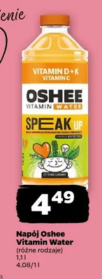 Napój Oshee Vitamin Water promocja w Netto