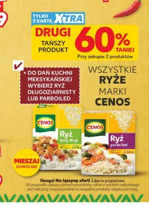 Wszystkie ryże marki Cenos promocja w Kaufland