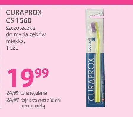 Szczoteczka do mycia zębów miękka CS 1560 promocja w Hebe