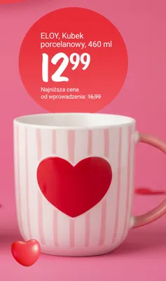Kubek porcelanowy promocja w Rossmann