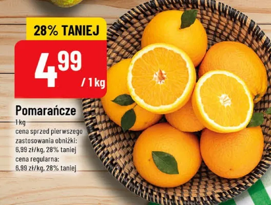 Pomarańcze promocja w POLOmarket