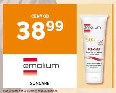Krem mineralny ochronny Emolium Suncare SPF 50+ promocja w Ziko Dermo